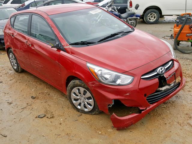 KMHCT5AE9GU239640 - 2016 HYUNDAI ACCENT SE RED photo 9