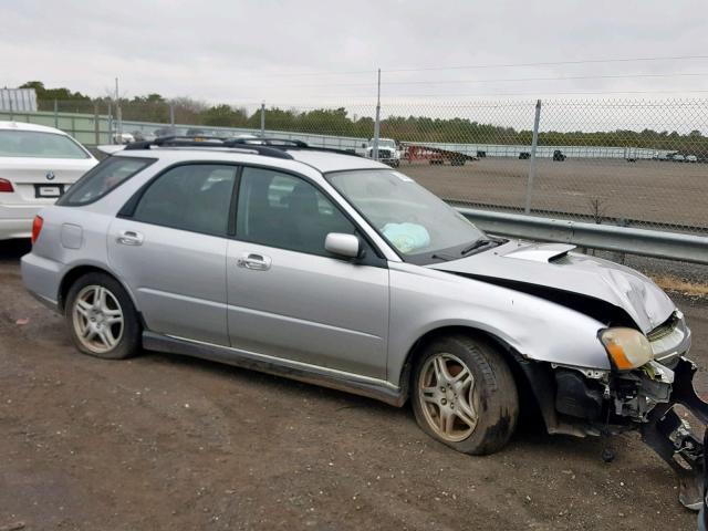 JF1GG29604H819505 - 2004 SUBARU IMPREZA WR SILVER photo 1