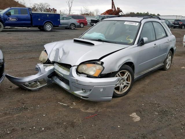 JF1GG29604H819505 - 2004 SUBARU IMPREZA WR SILVER photo 2