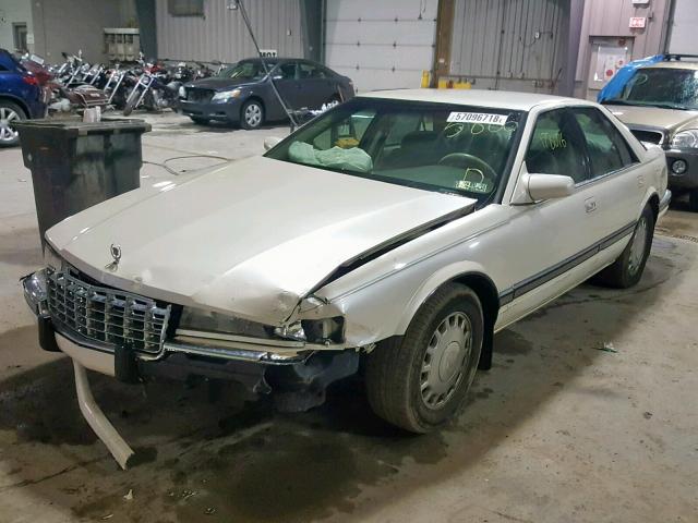 1G6KS52Y9SU835886 - 1995 CADILLAC SEVILLE SL WHITE photo 2