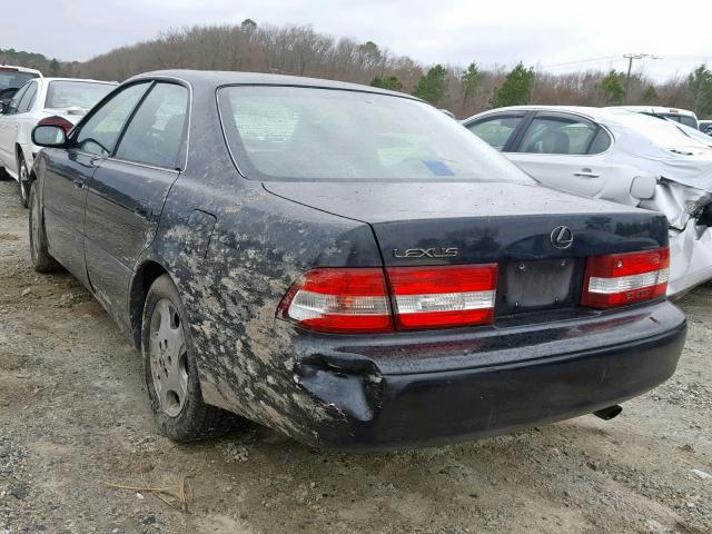 JT8BF28G810317688 - 2001 LEXUS ES 300 BLACK photo 3