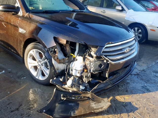 1FAHP2E80EG152700 - 2014 FORD TAURUS SEL BLACK photo 9