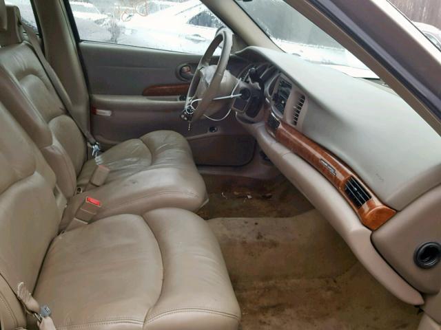 1G4HR54K91U297440 - 2001 BUICK LESABRE LI BEIGE photo 5