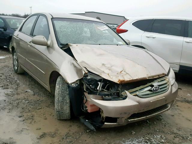 KNAFE121275473366 - 2007 KIA SPECTRA EX TAN photo 1