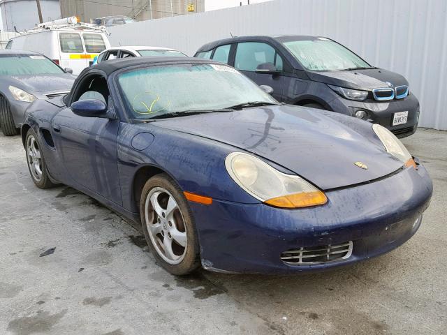 WP0CA29832U625602 - 2002 PORSCHE BOXSTER BLUE photo 1