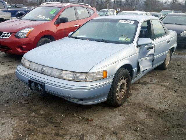 1MELM5346PA660429 - 1993 MERCURY SABLE LS BLUE photo 2