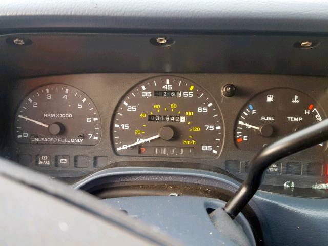 1MELM5346PA660429 - 1993 MERCURY SABLE LS BLUE photo 8