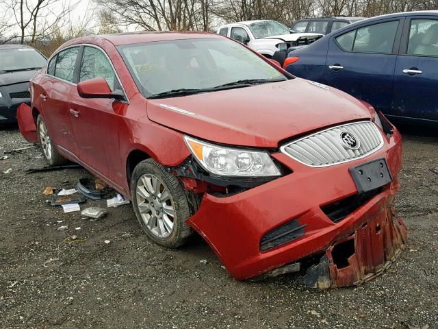 1G4GB5ER0CF351470 - 2012 BUICK LACROSSE C RED photo 1