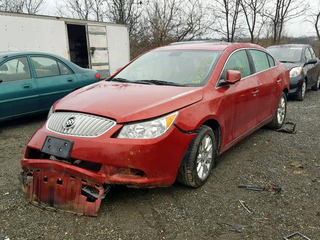 1G4GB5ER0CF351470 - 2012 BUICK LACROSSE C RED photo 2