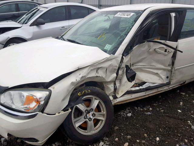1G1ZT62854F247899 - 2004 CHEVROLET MALIBU MAX WHITE photo 9