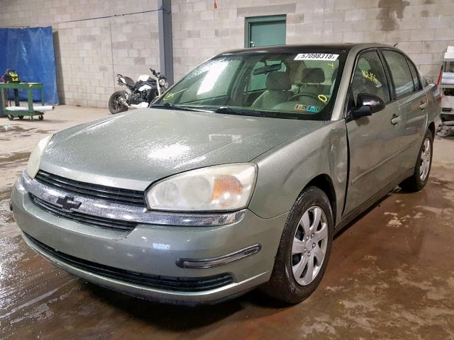 1G1ZT548X4F103398 - 2004 CHEVROLET MALIBU LS მწვანე ფოტო 2