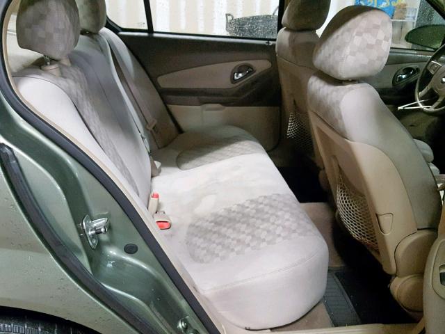 1G1ZT548X4F103398 - 2004 CHEVROLET MALIBU LS მწვანე ფოტო 6