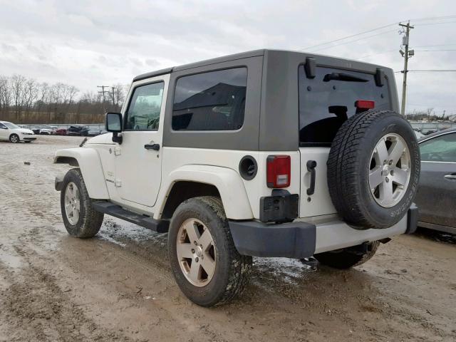 1J4AA5D17AL183098 - 2010 JEEP WRANGLER S თეთრი ფოტო 3