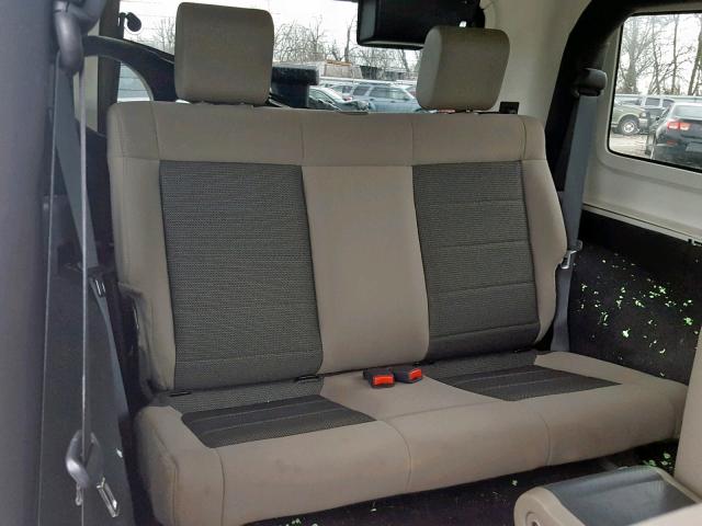 1J4AA5D17AL183098 - 2010 JEEP WRANGLER S თეთრი ფოტო 6