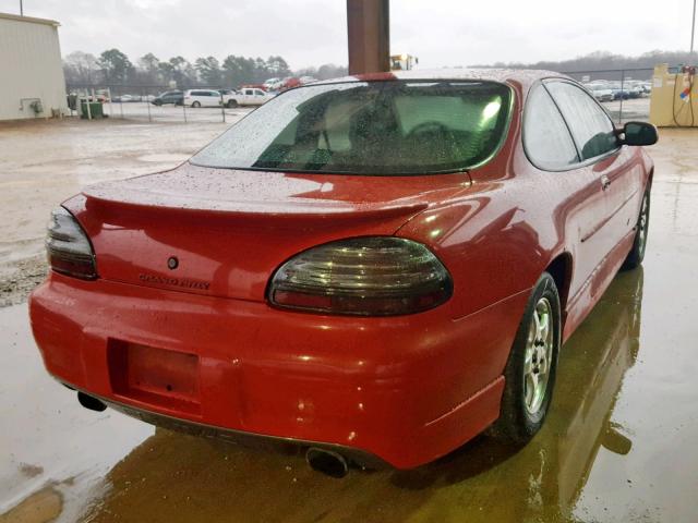 1G2WP1216VF343907 - 1997 PONTIAC GRAND PRIX RED photo 4