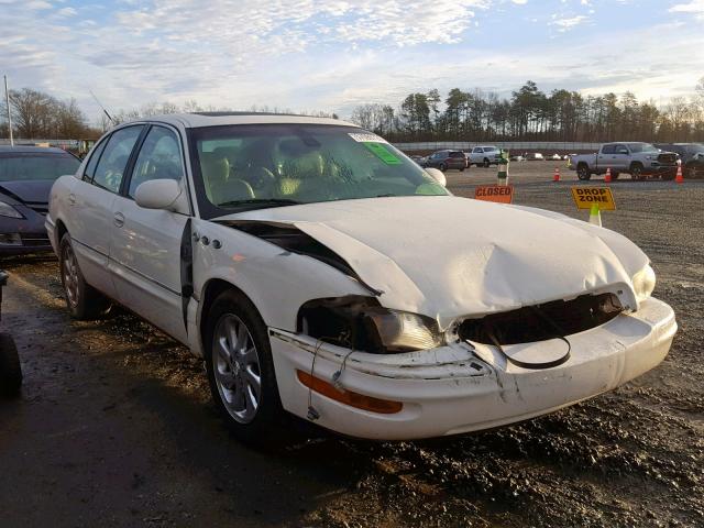 1G4CU541634159180 - 2003 BUICK PARK AVENU WHITE photo 1