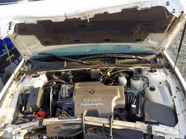 1G4CU541634159180 - 2003 BUICK PARK AVENU WHITE photo 7