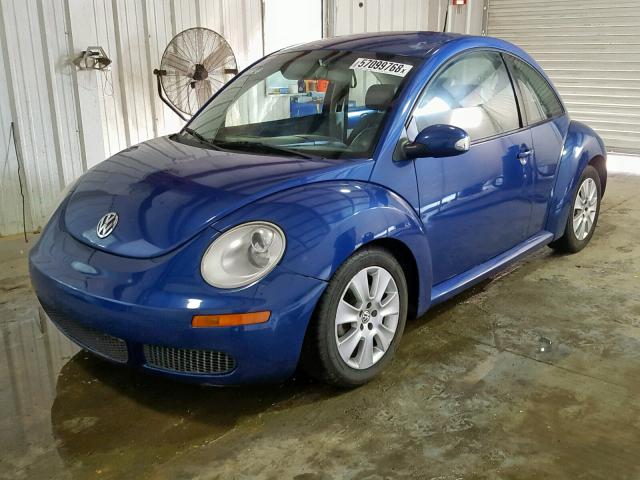 3VWPW31C28M506622 - 2008 VOLKSWAGEN NEW BEETLE Mavi foto 2