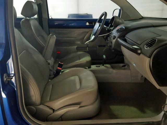 3VWPW31C28M506622 - 2008 VOLKSWAGEN NEW BEETLE Mavi foto 5