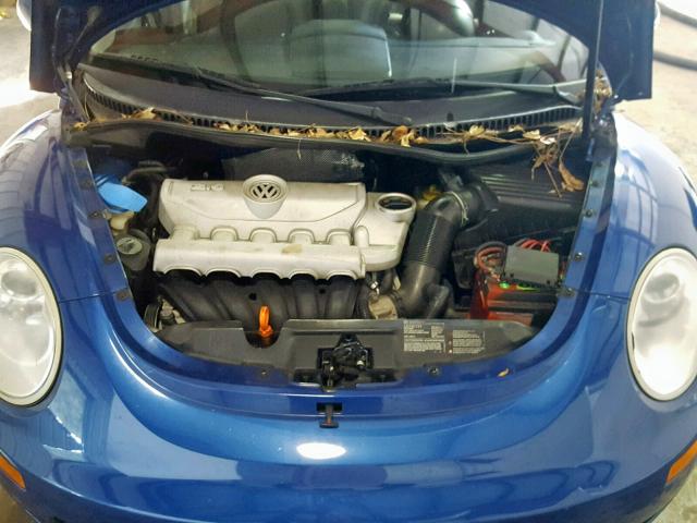 3VWPW31C28M506622 - 2008 VOLKSWAGEN NEW BEETLE Mavi foto 7