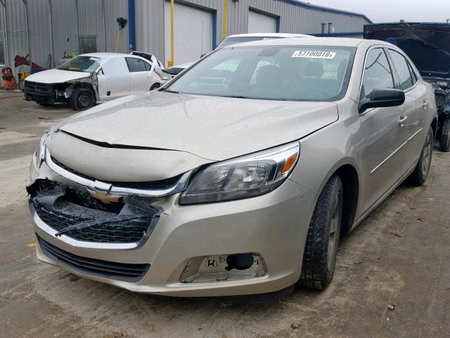 1G11B5SL2FF157921 - 2015 CHEVROLET MALIBU LS ბეჟი ფოტო 2