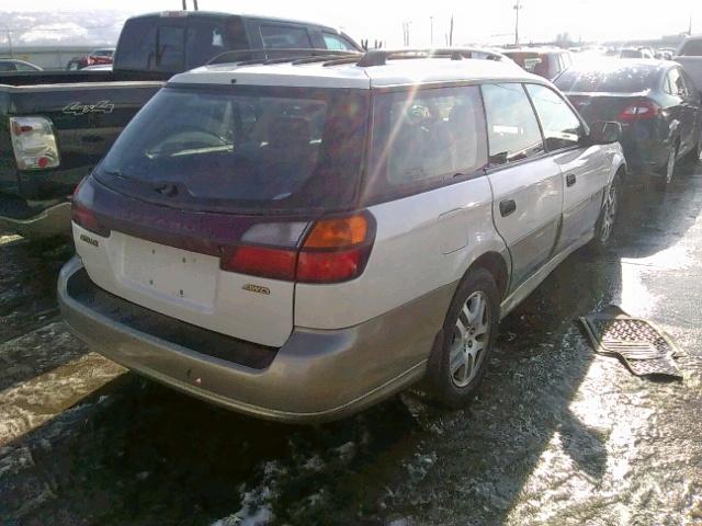 4S3BH675237654659 - 2003 SUBARU LEGACY OUT BEIGE photo 4