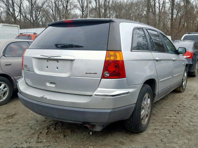 2C4GF684X5R252956 - 2005 CHRYSLER PACIFICA T SILVER photo 4