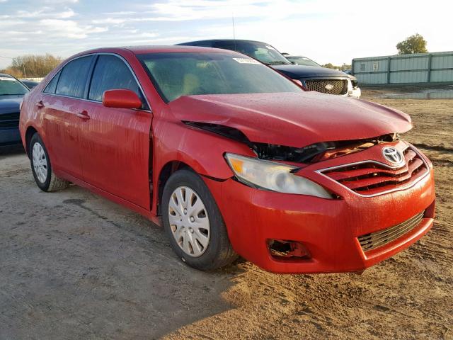 4T1BF3EK4AU521036 - 2010 TOYOTA CAMRY BASE RED photo 1