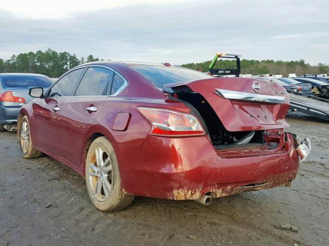 1N4BL3AP5DN435107 - 2013 NISSAN ALTIMA 3.5 MAROON photo 3