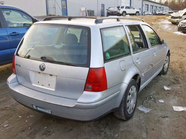 WVWRK61J03W595896 - 2003 VOLKSWAGEN JETTA GL SILVER photo 4