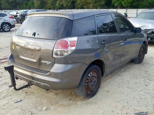 2T1KR32E78C687004 - 2008 TOYOTA MATRIX 灰色 照片 4