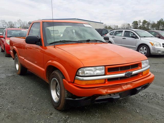 1GCCS14W518224198 - 2001 CHEVROLET S TRUCK S1 ORANGE photo 1