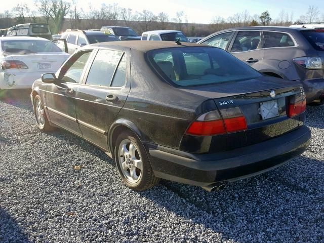 YS3EF48Z613021734 - 2001 SAAB 9-5 SE BLACK photo 3