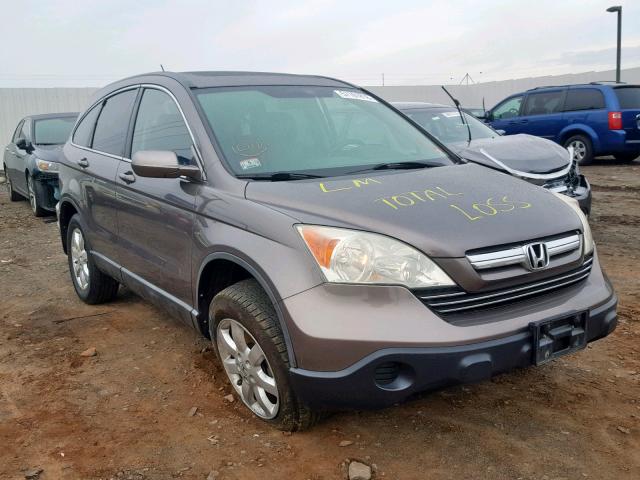 5J6RE48729L022170 - 2009 HONDA CR-V EXL BROWN photo 1