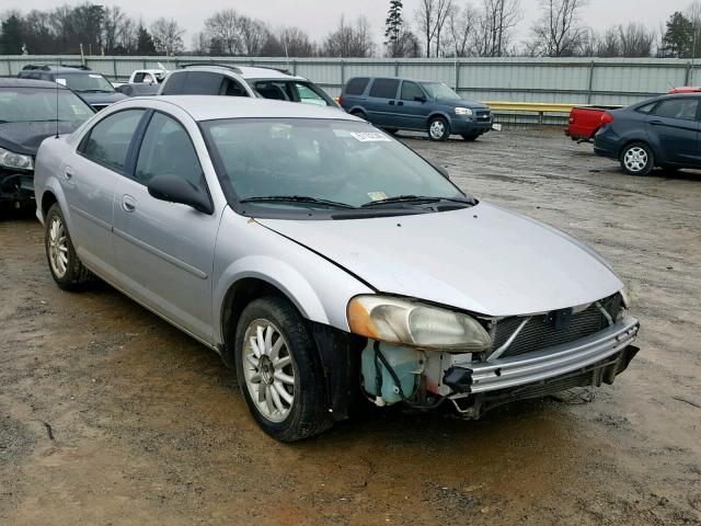 1C3EL46X12N222744 - 2002 CHRYSLER SEBRING LX SILVER photo 1