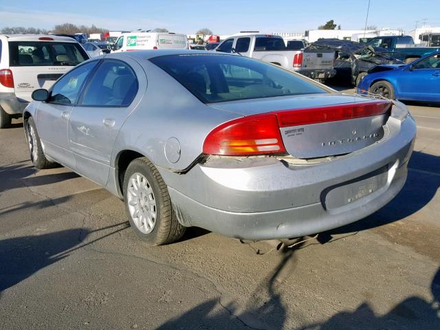 2B3HD46VX4H582869 - 2004 DODGE INTREPID S 银色 照片 3