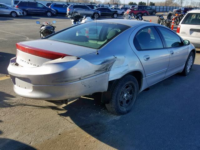 2B3HD46VX4H582869 - 2004 DODGE INTREPID S 银色 照片 4