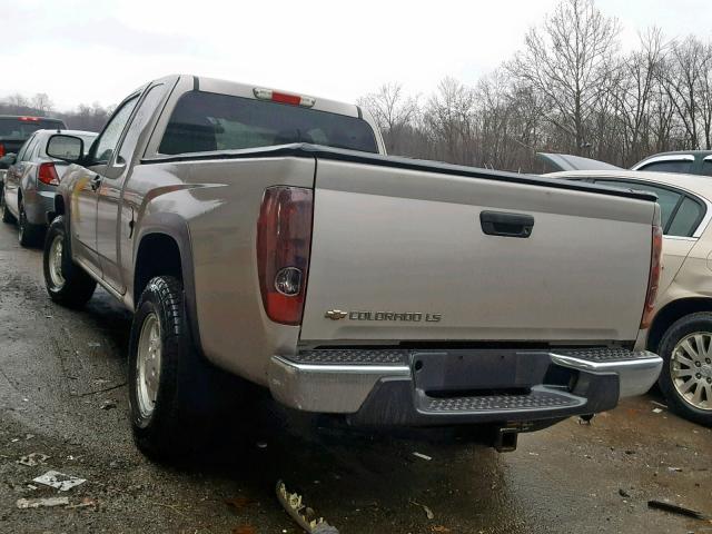 1GCDT196358156919 - 2005 CHEVROLET COLORADO GRAY photo 3