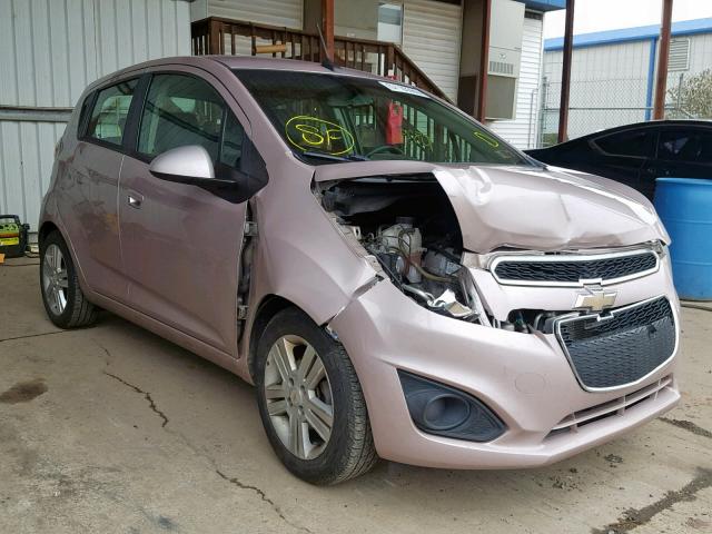 KL8CB6S96DC510937 - 2013 CHEVROLET SPARK LS PINK photo 1