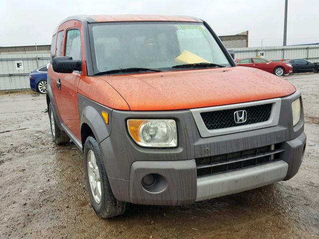 5J6YH285X3L037576 - 2003 HONDA ELEMENT EX ORANGE photo 1