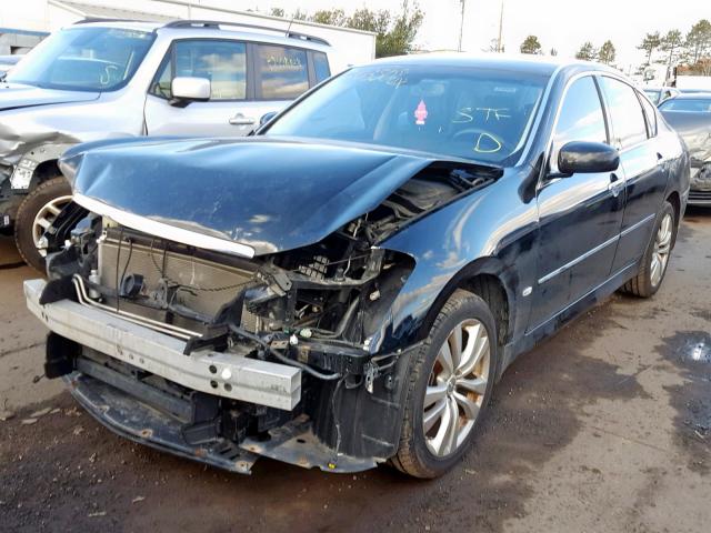 JNKAY01F98M652327 - 2008 INFINITI M35 BASE BLACK photo 2