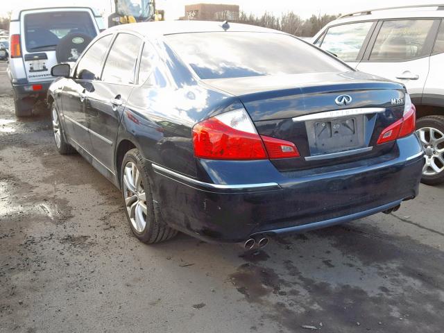 JNKAY01F98M652327 - 2008 INFINITI M35 BASE BLACK photo 3