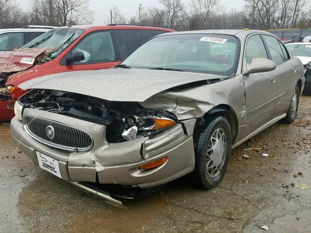 1G4HP54K814290758 - 2001 BUICK LESABRE CU GOLD photo 2