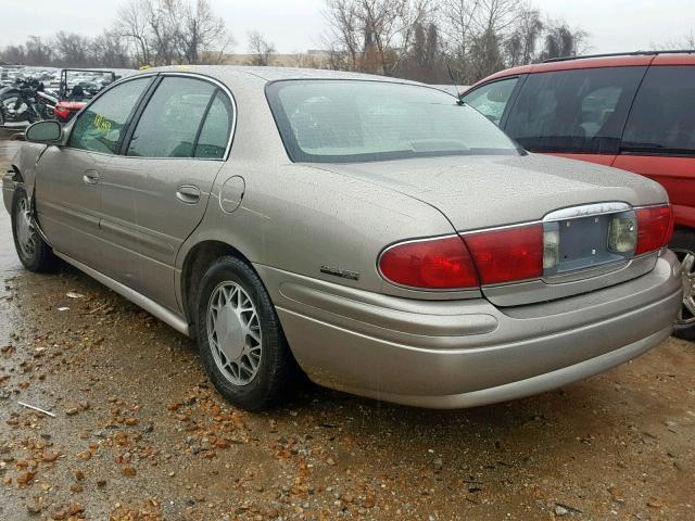 1G4HP54K814290758 - 2001 BUICK LESABRE CU GOLD photo 3