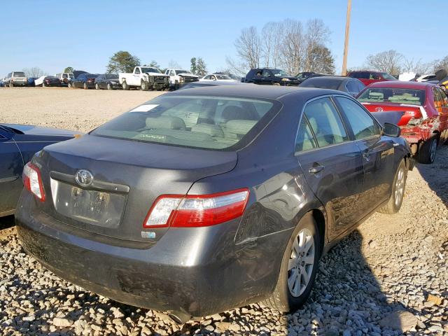 4T1BB46K49U102633 - 2009 TOYOTA CAMRY HYBR GRAY photo 4