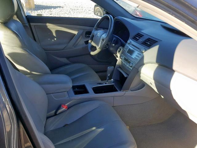 4T1BB46K49U102633 - 2009 TOYOTA CAMRY HYBR GRAY photo 5