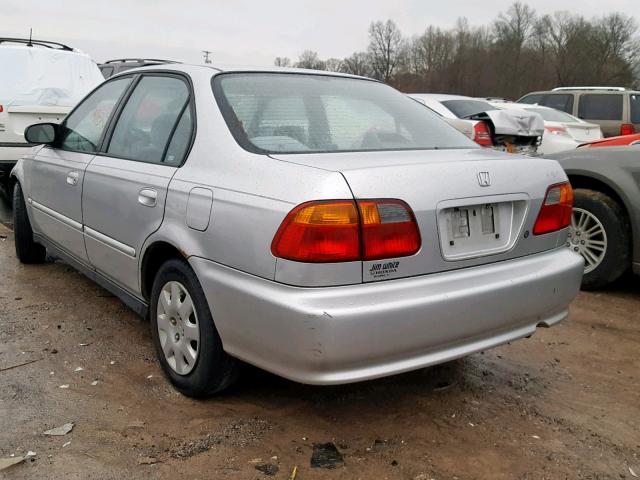 2HGEJ6615YH569232 - 2000 HONDA CIVIC BASE Gümüş foto 3