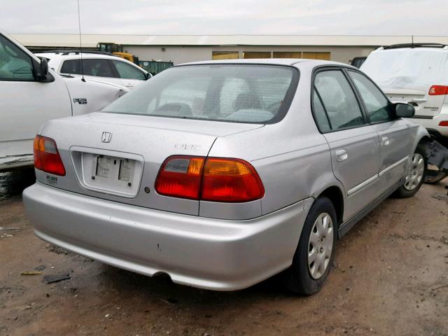 2HGEJ6615YH569232 - 2000 HONDA CIVIC BASE Gümüş foto 4