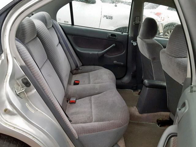 2HGEJ6615YH569232 - 2000 HONDA CIVIC BASE Gümüş foto 6