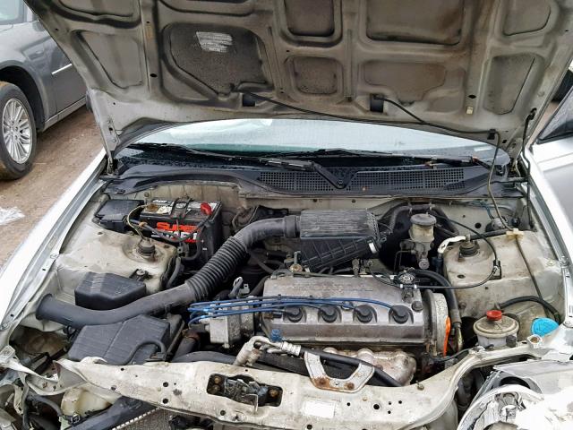 2HGEJ6615YH569232 - 2000 HONDA CIVIC BASE Gümüş foto 7